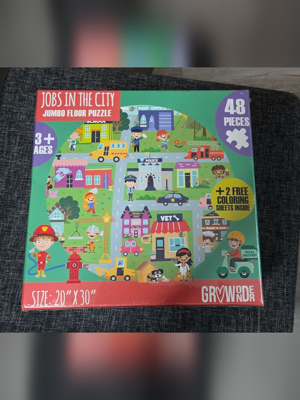 Job In The City Floor Puzzle